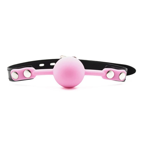 Bdsm bondage silicone ball gag - silicone,