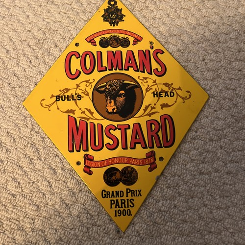 Vintage colmans mustard - vintage,