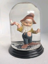Vintage Gnome Snow Globe