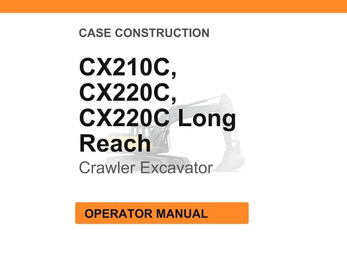 Case cx210c cx220c - case,