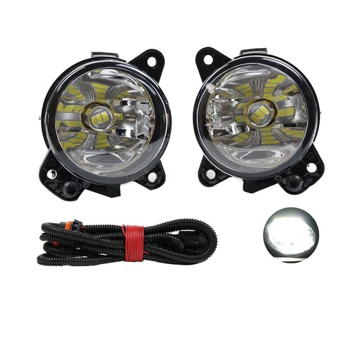 2pc front bumper - fog, light