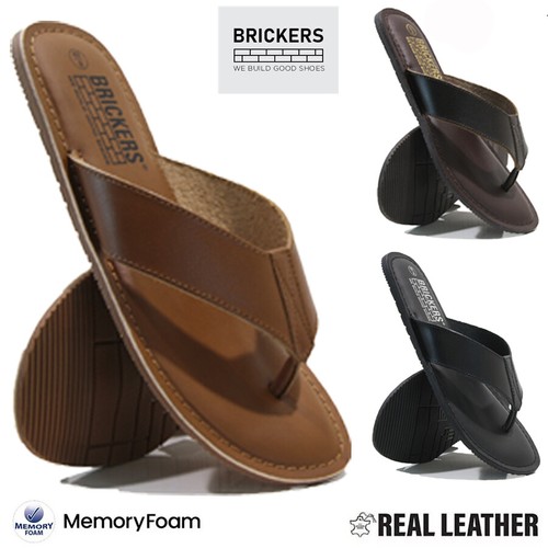 Mens memory foam leather - foam,