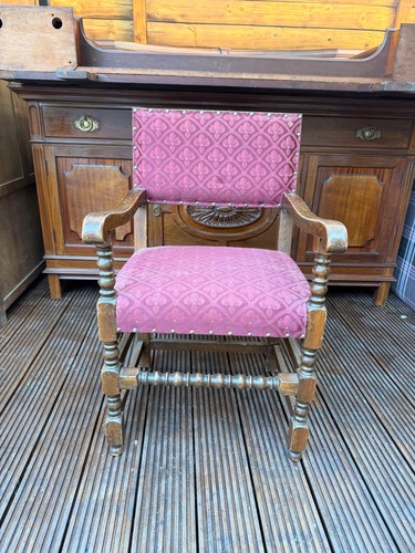 Vintage solid oak barley - oak, twist