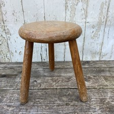 Small Vintage Oak Milking