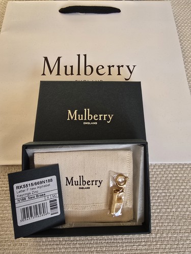 Mulberry alphabet brass - mulberry,