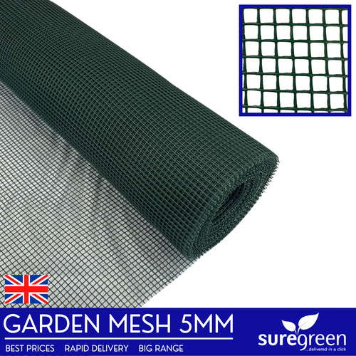 Green plastic mesh - green,