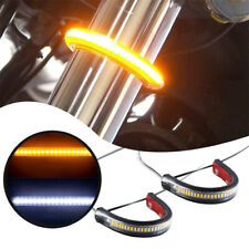 2pcs Switchback W/A LED Fork