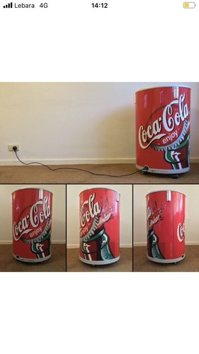 Iconic cylindrical coca cola - iconic., coca-cola
