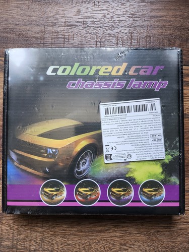 Colored car chassis lamp - colored,