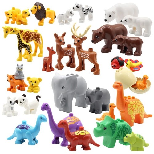 Lego duplo animals - animals, dinosaur