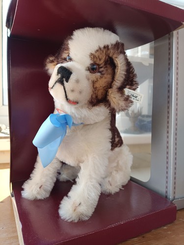 Steiff bernard dog - st,