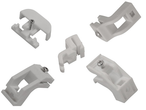 Curtain rail brackets end - rail,