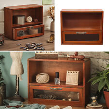 Wooden Storage Box Gift Idea Drawer Cabinet Organizer Craft Art Hobbies Jewelry