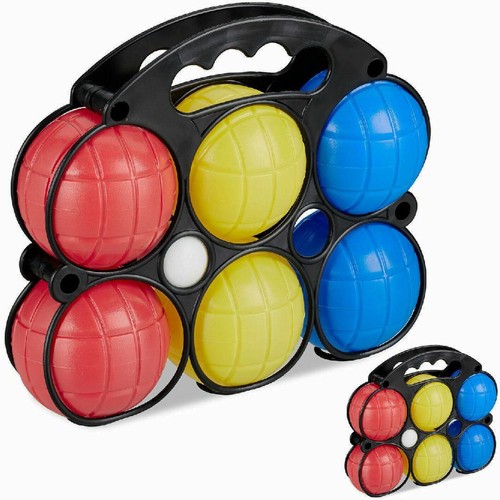 Plastic french boules balls - 7,