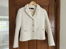 Zara Blazer Jacket Cream