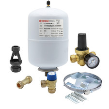 2 Litre Potable Expansion Vessel Kit (Kit A B C D) and Bracket 
