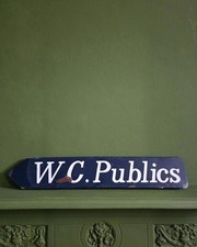 British Enamel “W.C