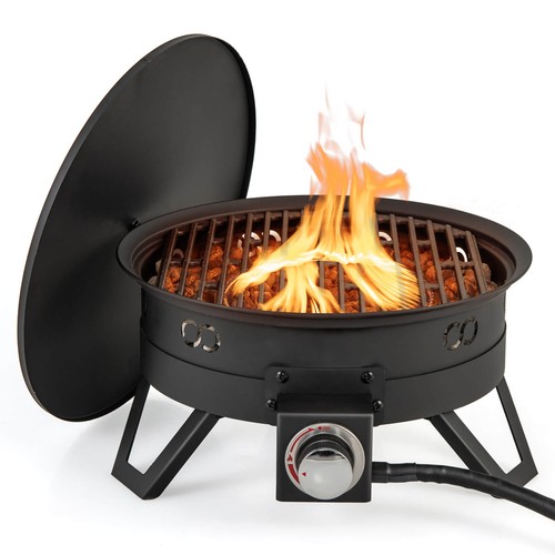 Portable gas fire pit - portable,