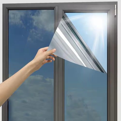 One way mirror window film - one,