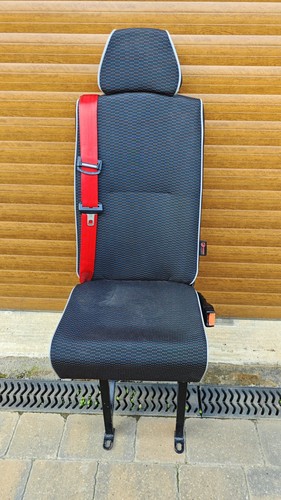 Single van seat with seatbelt - seat,