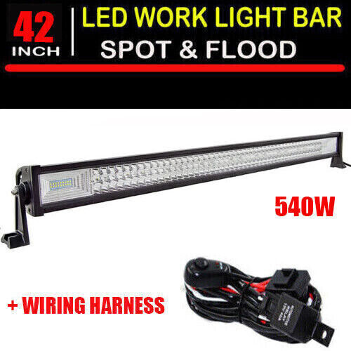 Inch tri row led work - tri-row,