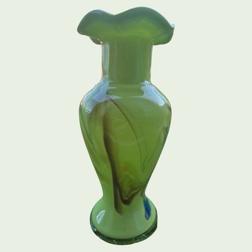 Vintage dalian art glass - dalian, vase