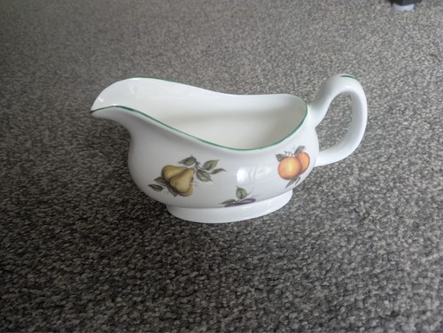 Siltone pottery fruits gravy - pottery,