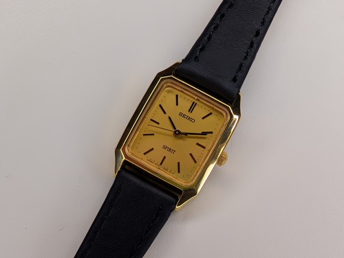 Seiko spirit tank gold june - gold,