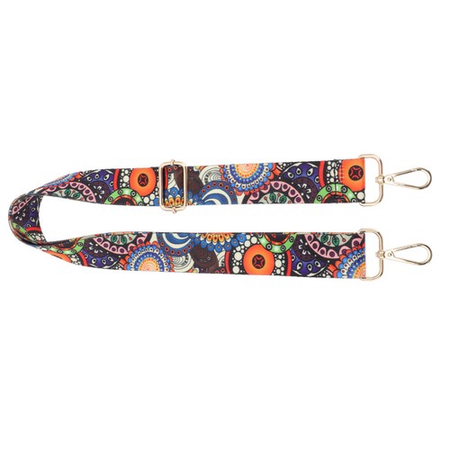 Retro floral pattern banjo - floral,