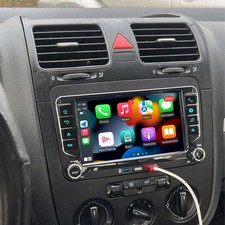 For VW Volkswagen Jetta Passat 7" Carplay Car Stereo Radio GPS BT Android 4+64G