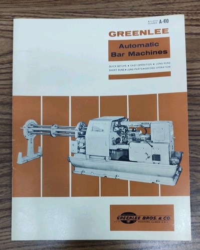 Greenlee bros rockford - greenlee, co