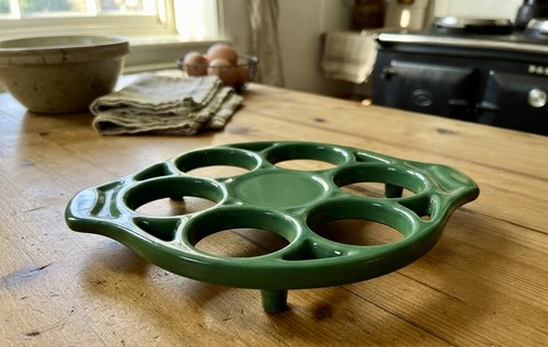 Vintage green enamel aga - vintage,