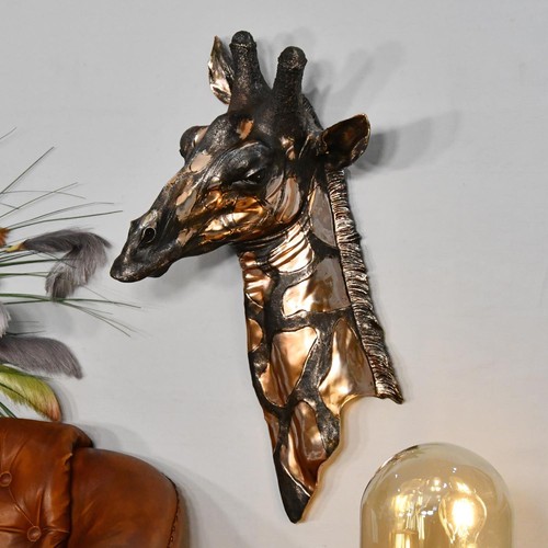 Deluxe copper resin - resin, giraffe