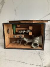 Vintage Spong No.90 meat mincer/grainer, complete in original box