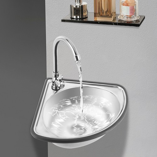Triangle wash basin - triangle,