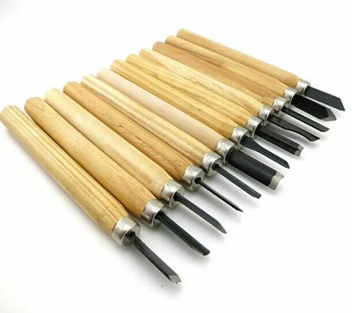 12pc caving knife gouges - caving,