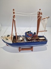 Vintage Wooden Fishing Boat