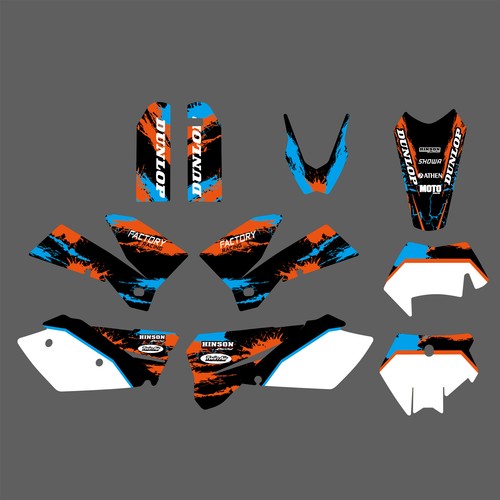 Motocross graphics decals kit - motocross,