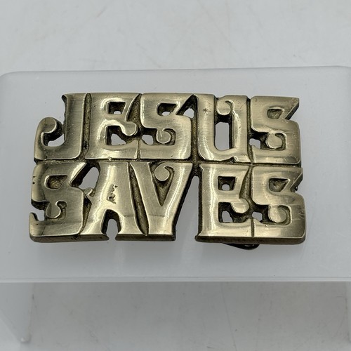 Vintage jesus saves solid - vintage,