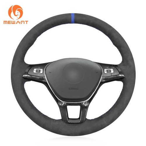 Alcantara steering wheel cover - alcantara,