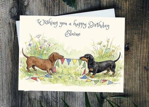 Personalised dachshund - personalised,
