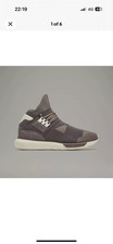 Size UK 12  adidas Y-3 Qasa High Brown Cream White HQ3735 sneaker yohji yamamoto