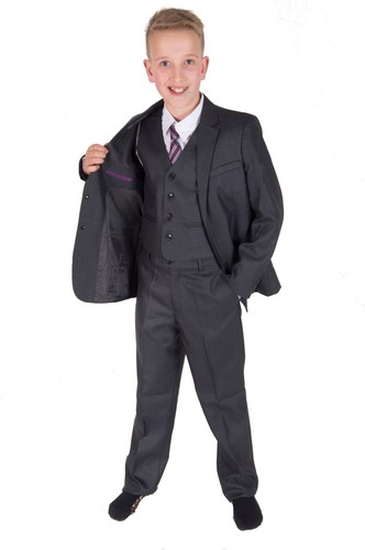 Dark grey piece boy - grey,