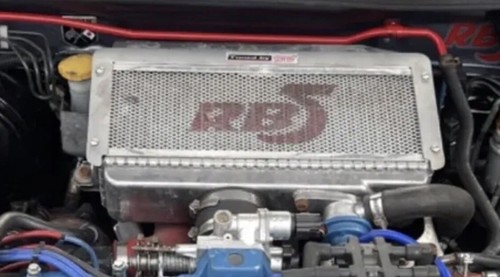 Intercooler cover for - cover, subaru