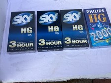 Video Tapes VHS Sky Philips (High Grade) 180 3 Hour Blank