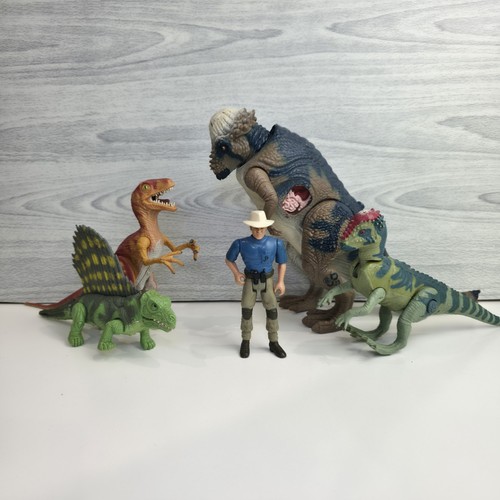 Vintage jurassic park - park, figure