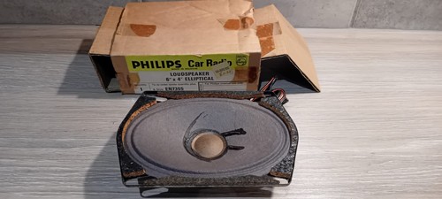 Vintage philips car speaker - vintage,