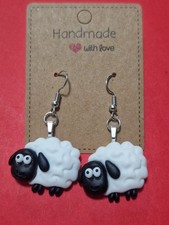 The Sheep Dangly Drop Earrings