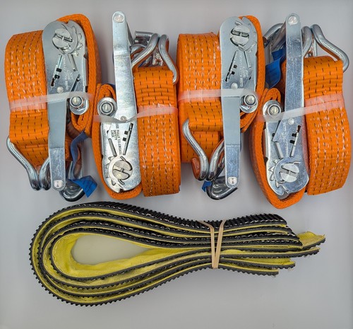 Orange car trailer over - 4x,