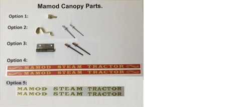 Mamod traction engine canopy - mamod,